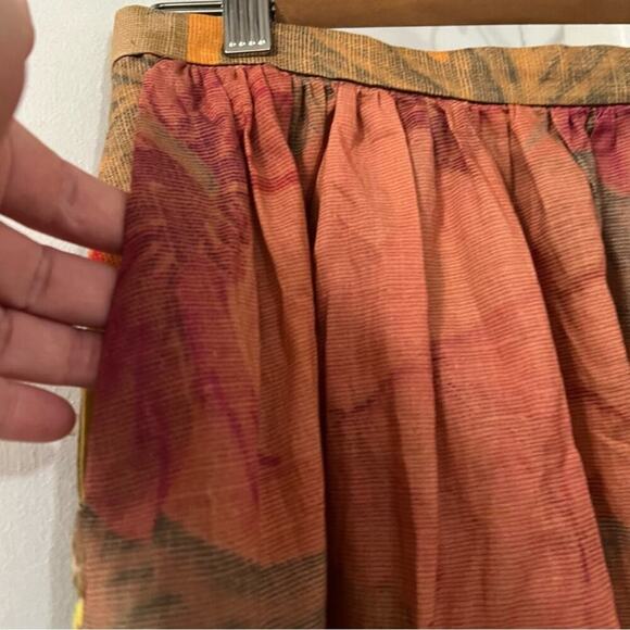 ZARA PRINTED MIDI SKIRT ZW COLLECTION - Picture 9 of 11